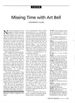 Missing Time with Art Bell