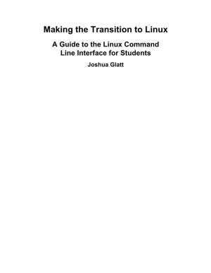 A.5.1. Linux Programming and the GNU Toolchain