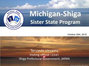 Shiga-Michigan Sister State Program