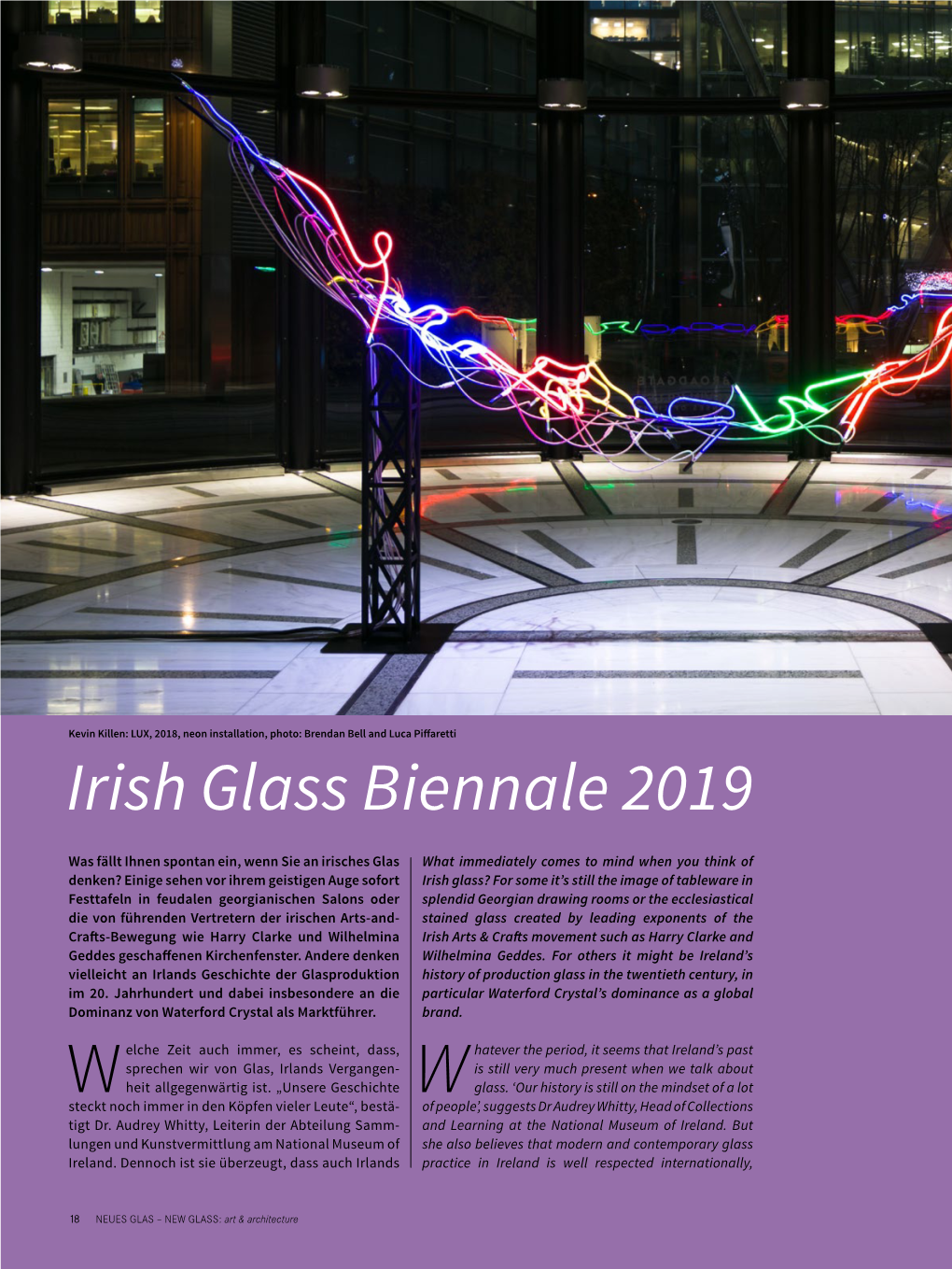 Irish Glass Biennale 2019