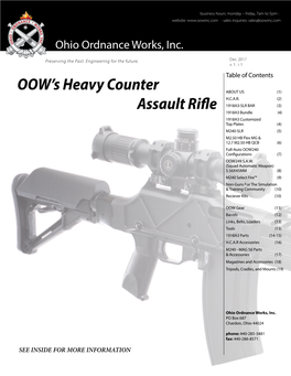 OOW's Heavy Counter Assault Rifle