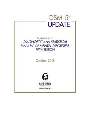 DSM-5 Update