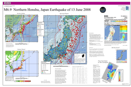 Tectonic Setting Seismic Hazard Epicentral Region Finite Fault Model for M6.8 Earthquake Sea of Japan Pacific Ocean Did You Feel