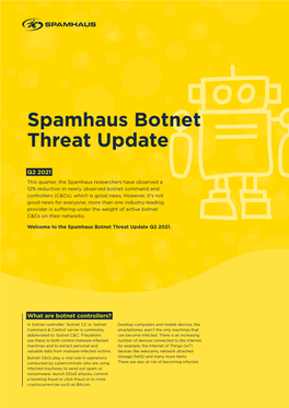 Spamhaus Botnet Threat Update Q2 2021