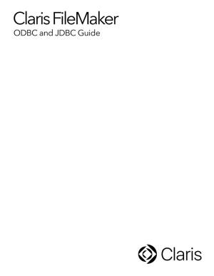 Claris Filemaker ODBC and JDBC Guide © 2004–2020 Claris International Inc