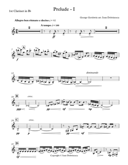 [Clarinet Institute] Gershwin, George