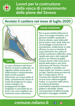 Lavori Per La Costruzione Della Vasca Di Contenimento Delle Piene Del Seveso