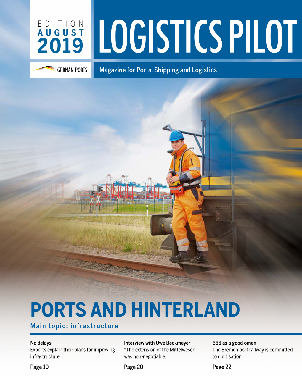 PORTS and HINTERLAND Main Topic: Infrastructure