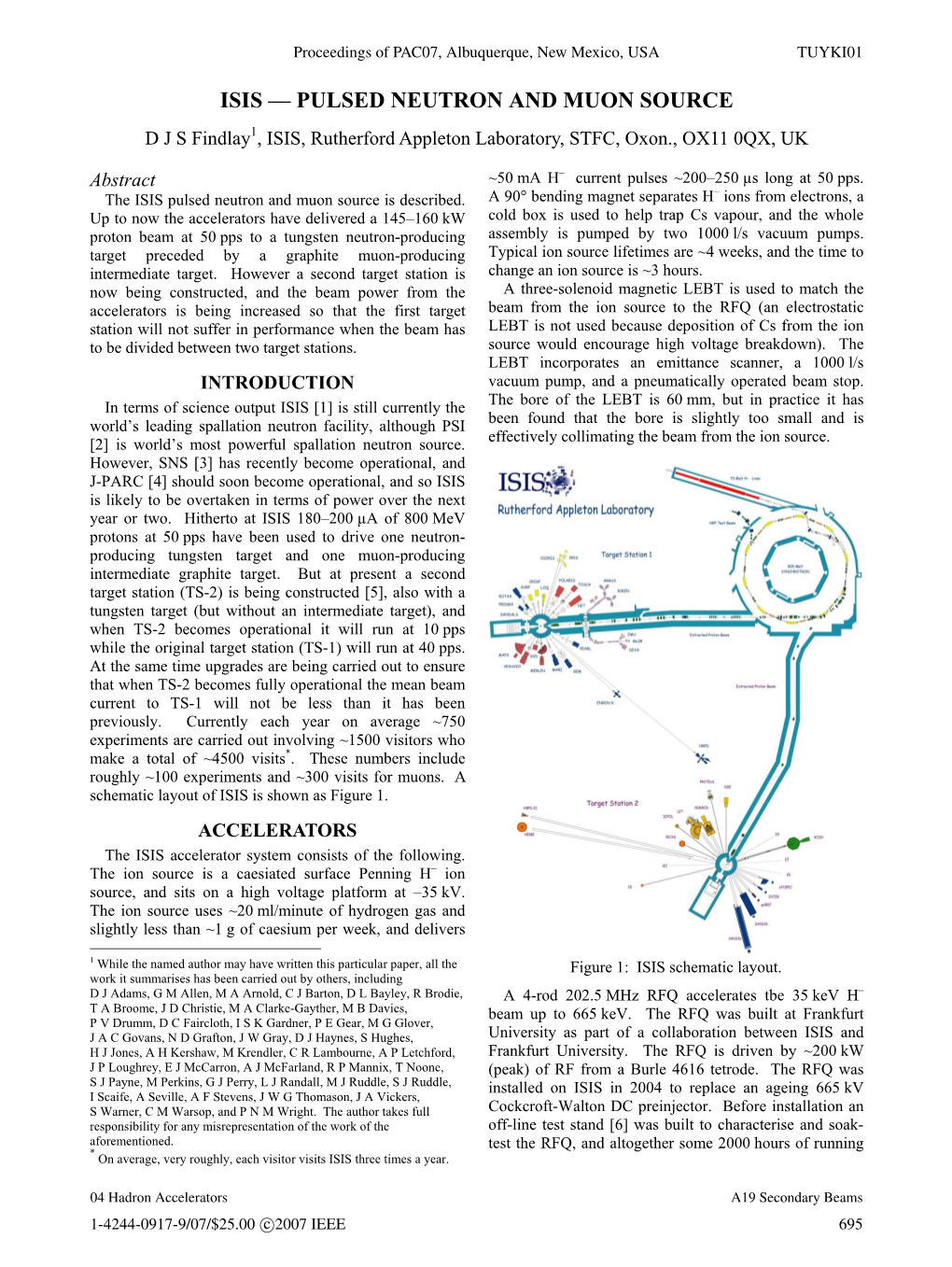 ISIS, Pulsed Neutron and Muon Source