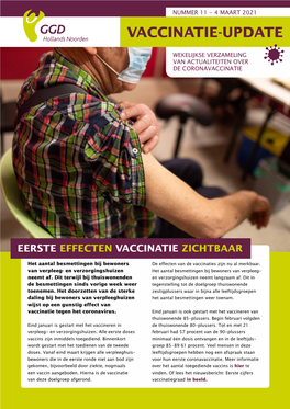 Vaccinatie-Update