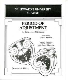 PERIOD of ADJUSTMENT by Tennessee Williams