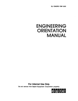 Engineering Orientation Manual