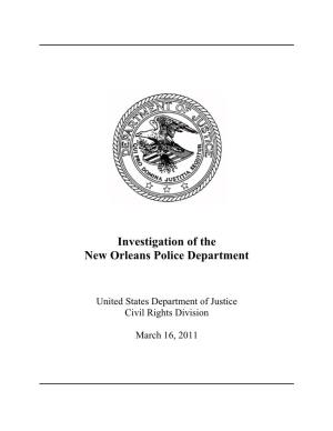 New Orleans Police Department