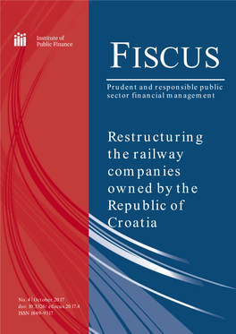 Restructuring the Railway Companies Owned by the Republic of Croatia
