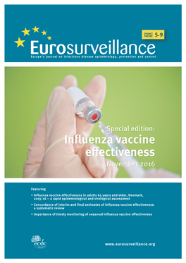 Influenza Vaccine Effectiveness November 2016