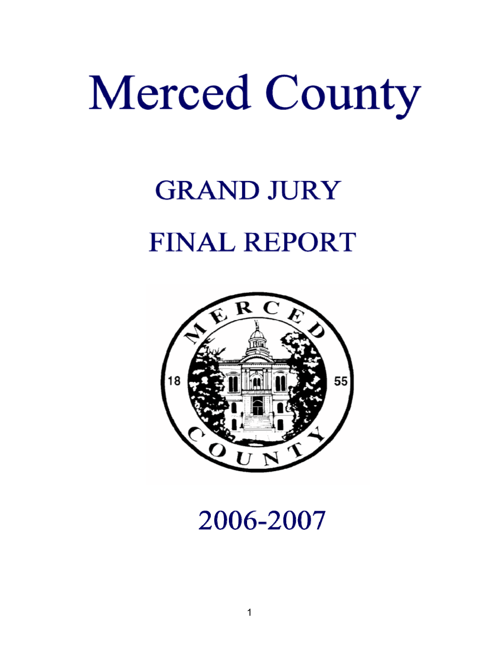 Merced County Grand Jury