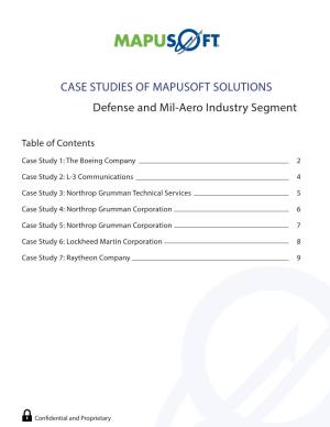 Mil Aero Case Study