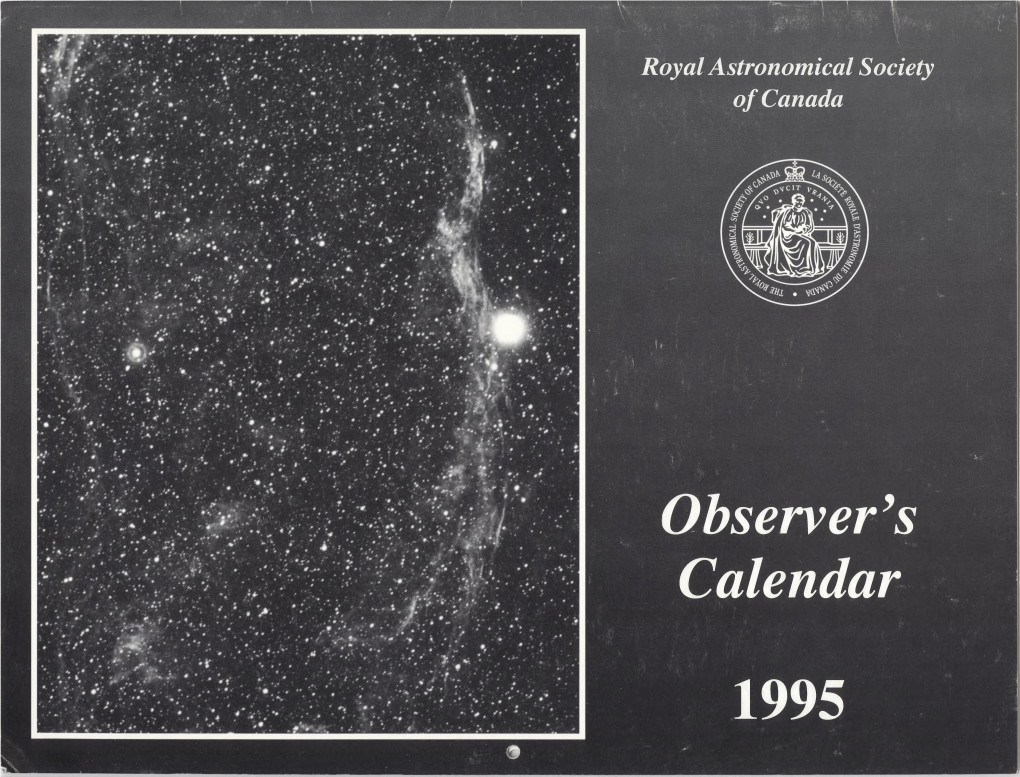 1995 Observer's Calendar