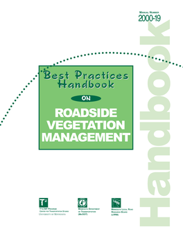 Best Practices Handbook on ROADSIDE VEGETATION MANAGEMENT