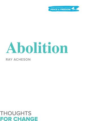 Abolition RAY ACHESON