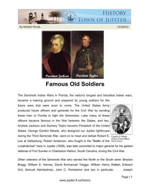Famous Old Soldiers