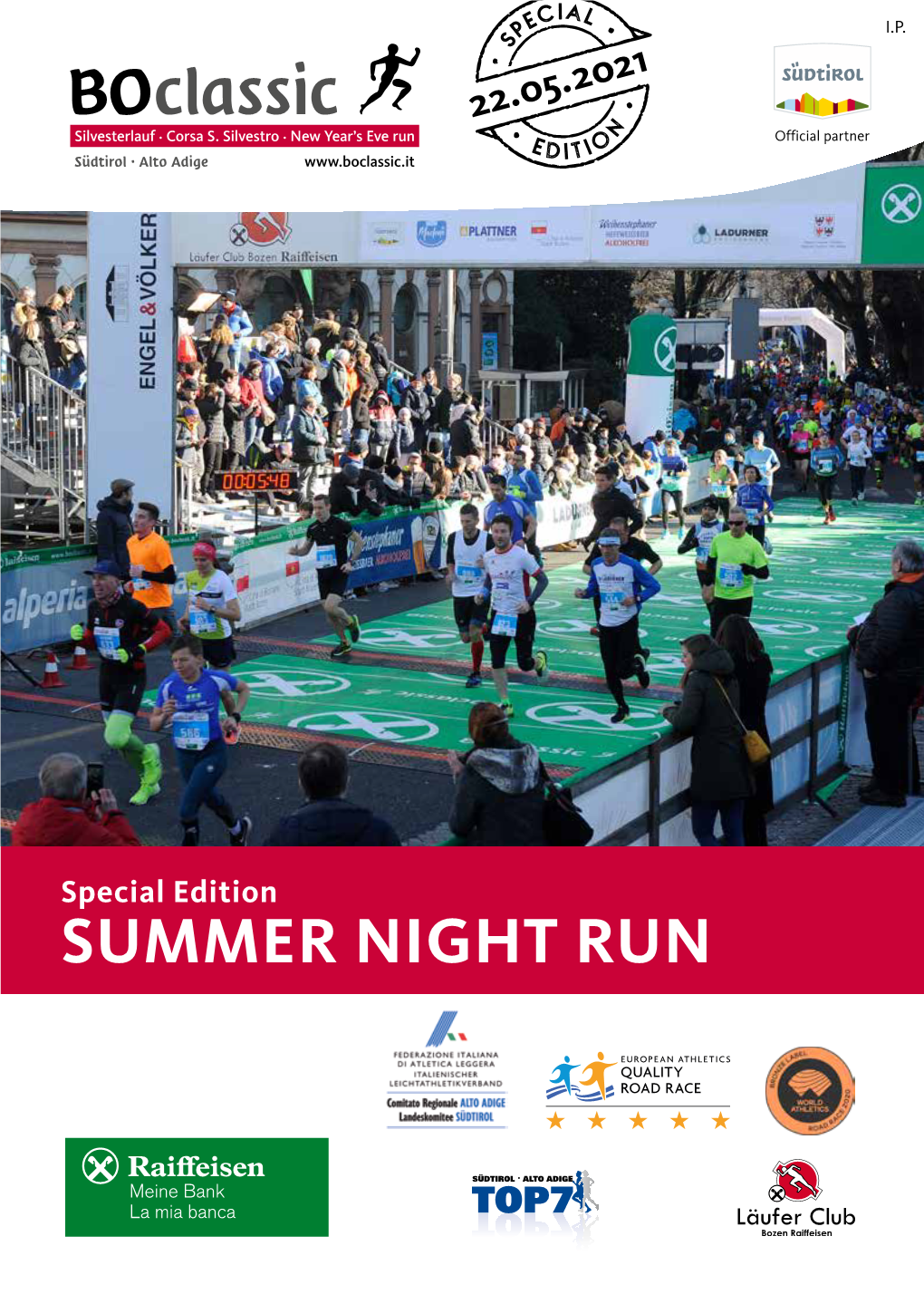 SUMMER NIGHT RUN PASSIAMO in PUNTA DI PIEDI WIR ARBEITEN STILL UND LEISE Full Electric