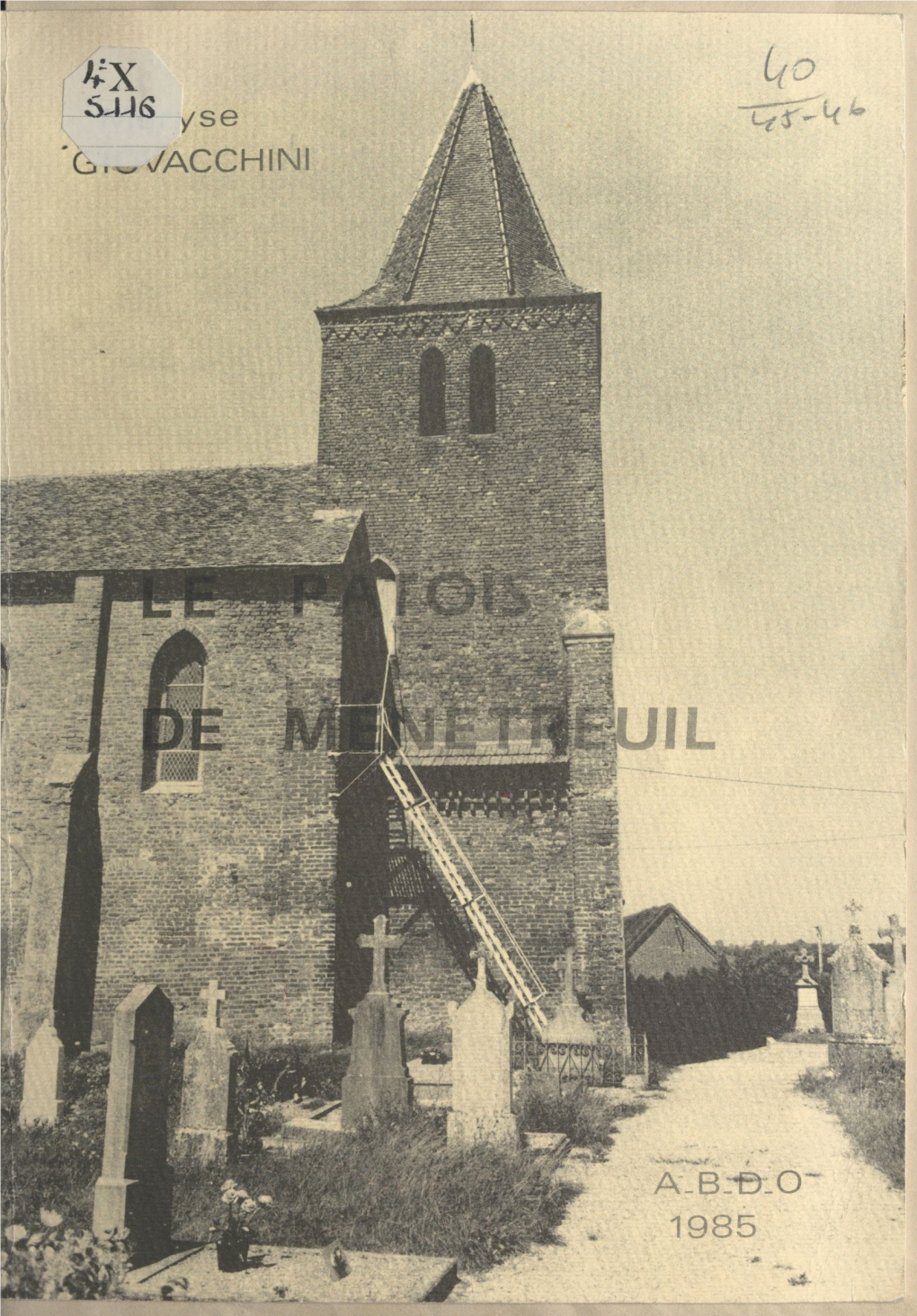 Le Patois De Ménetreuil