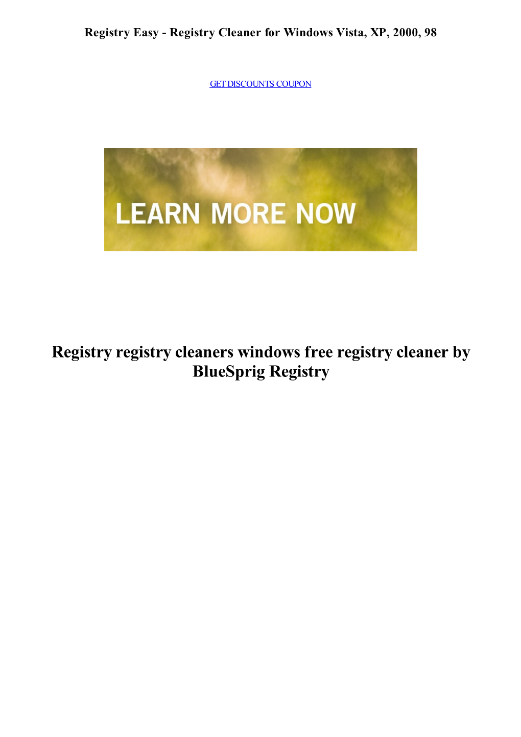 Registry Registry Cleaners Windows Free Registry Cleaner by Bluesprig