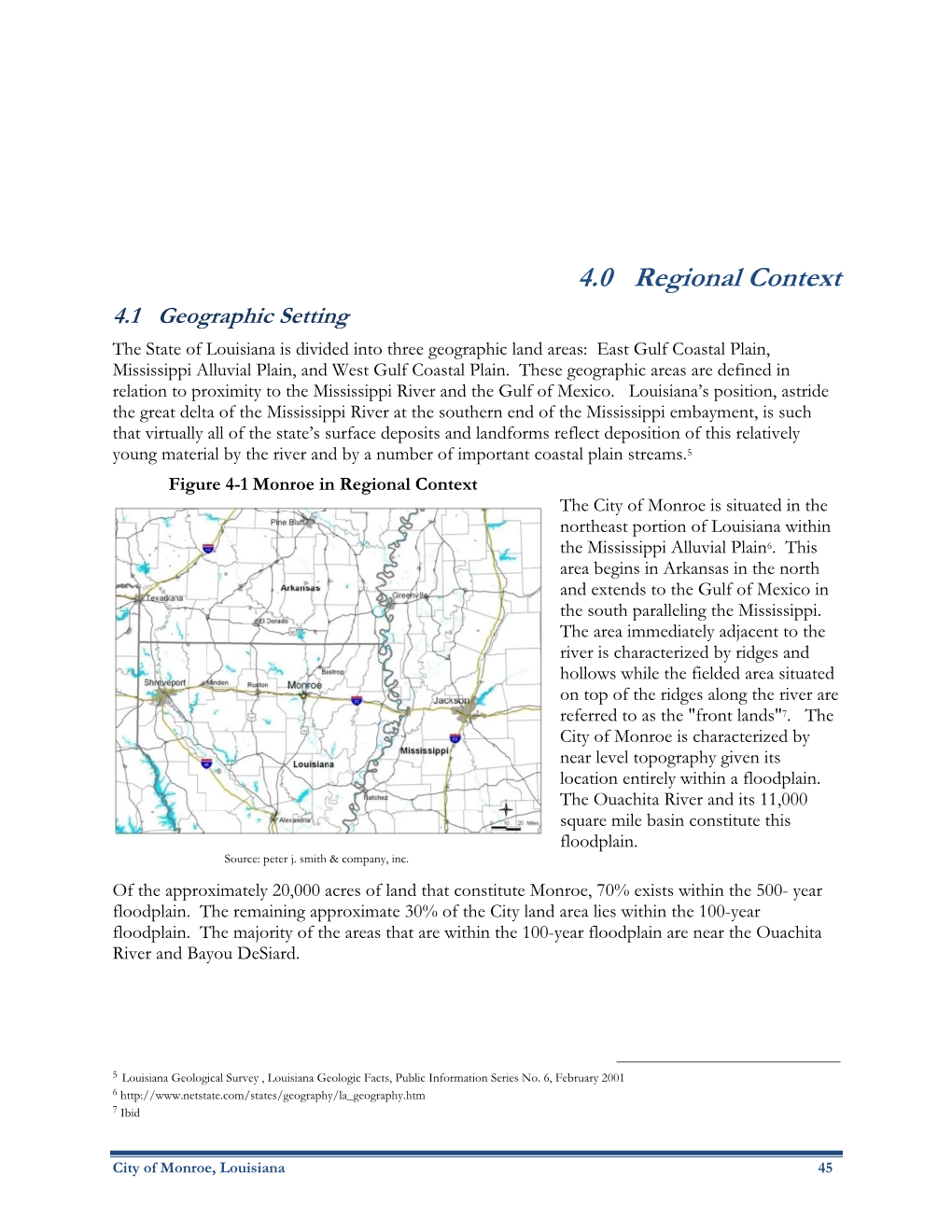 4.0 Regional Context