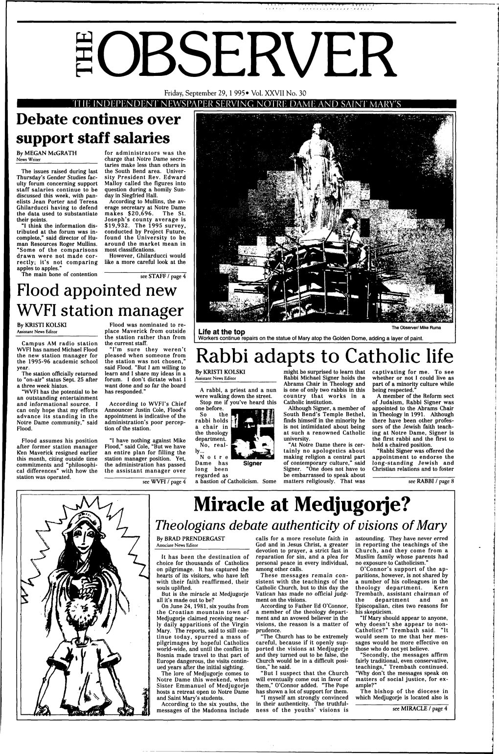 Rabbi Adapts to Catholic Life Miracle at Medjugolje?
