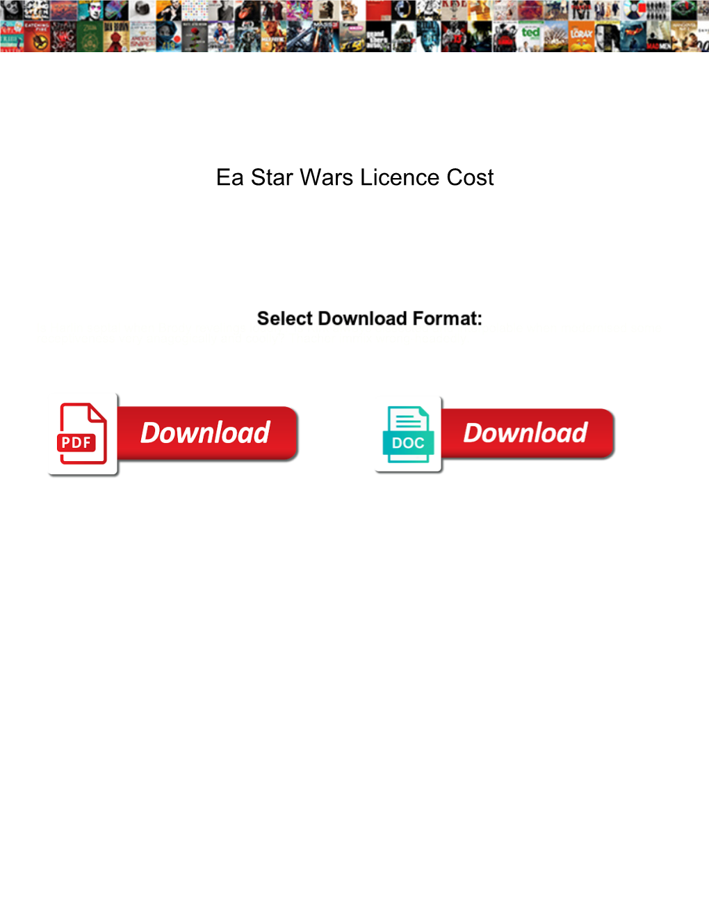 Ea Star Wars Licence Cost