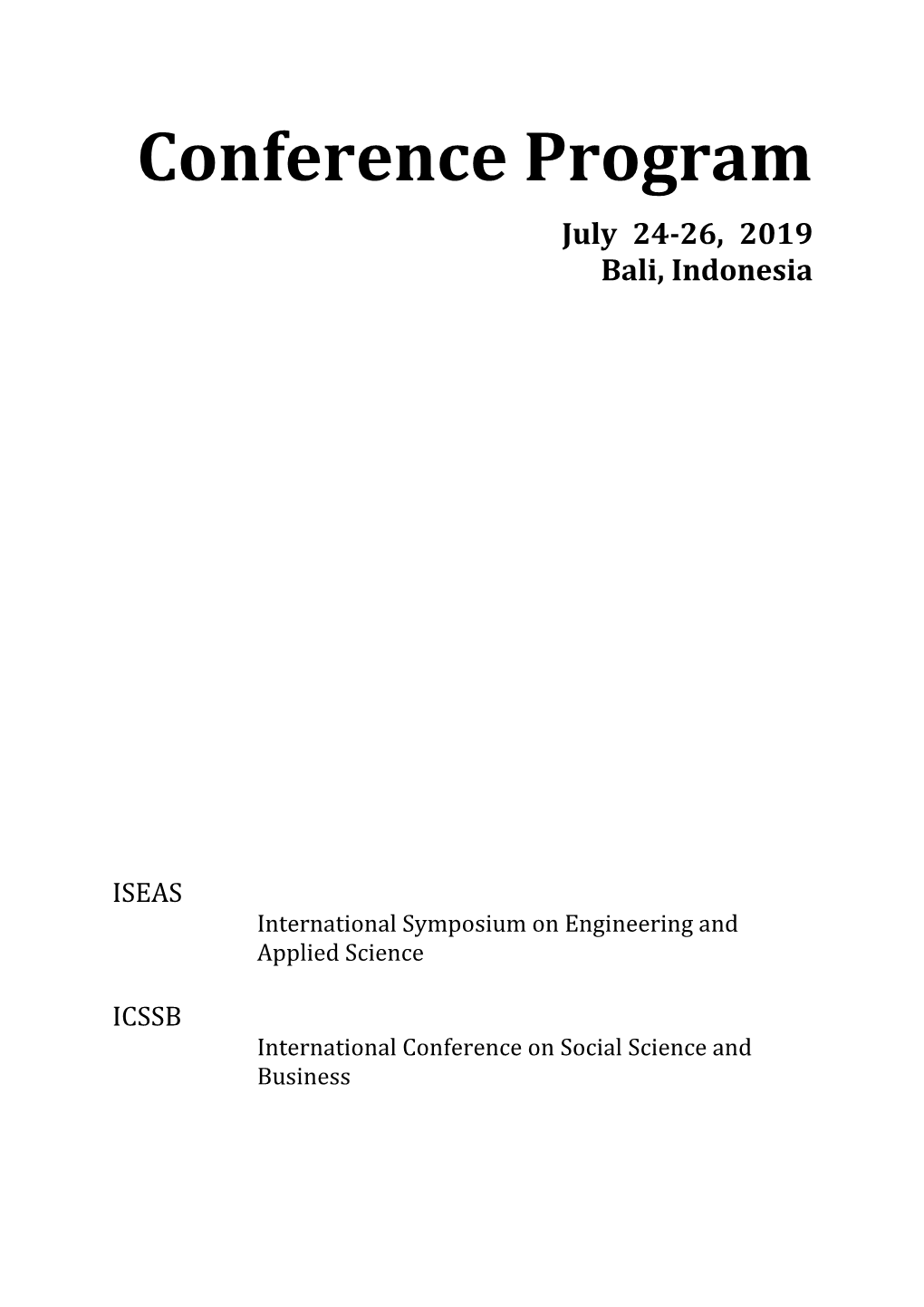 Environmental Sciences/ Fundamental & Applied Sciences18 Social Studies / Psychology/ Business Management