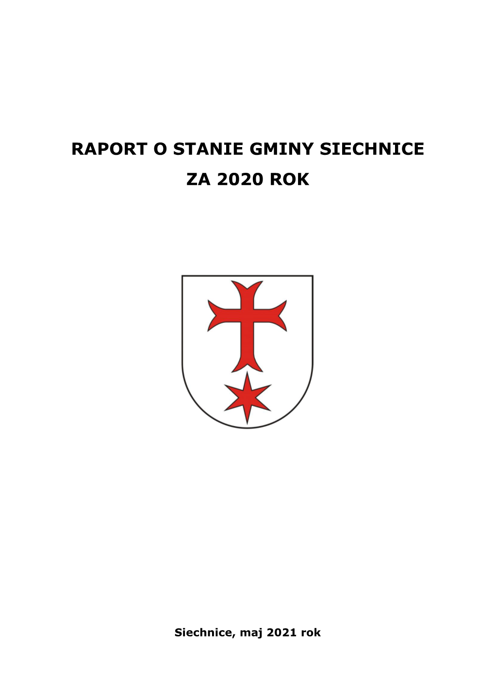 Raport O Stanie Gminy Siechnice Za 2020 Rok