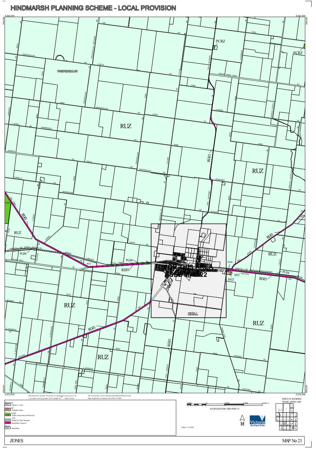 Local Provision Hindmarsh Planning Scheme