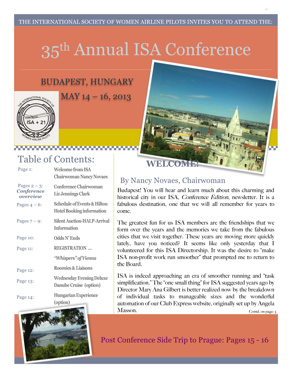 35Th Annual ISA Conference