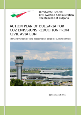 Action Plan of Bulgaria for Co2 Emissions Reduction from Civil Aviation