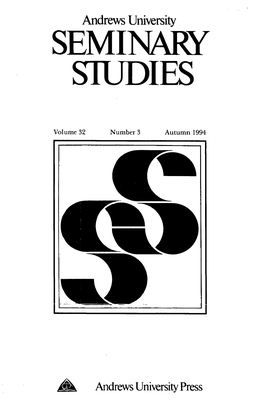 Andrews University Seminary Studies for 1994