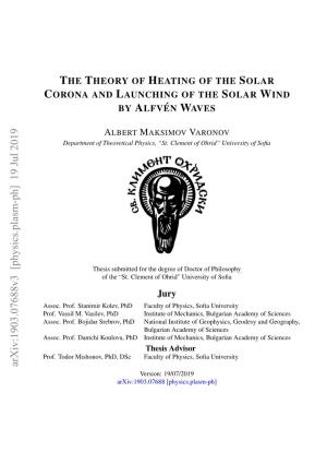 The Theory of Heating of the Solar Corona and Launching of the Solar