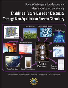 Enabling a Future Based on Electricity Through Non-Equilibrium Plasma Chemistry