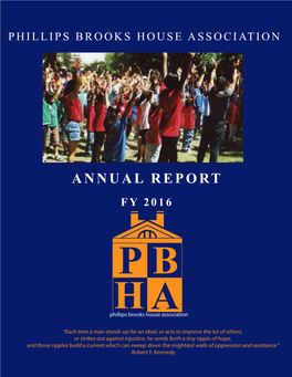 Annual Report Fy 2016