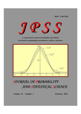 Journal of Probability and Statistical Science