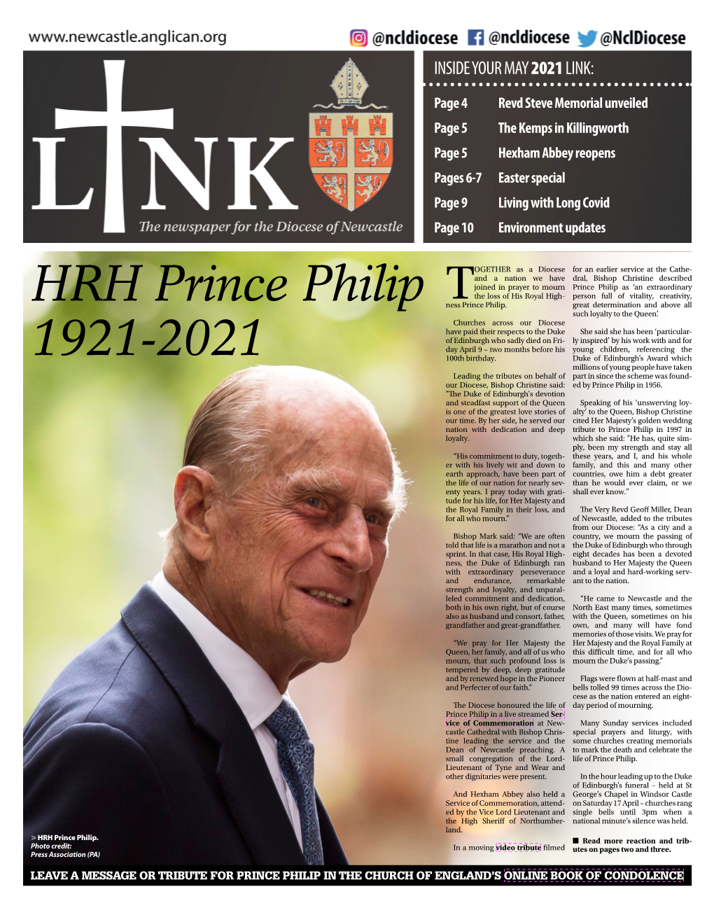 HRH Prince Philip 1921-2021