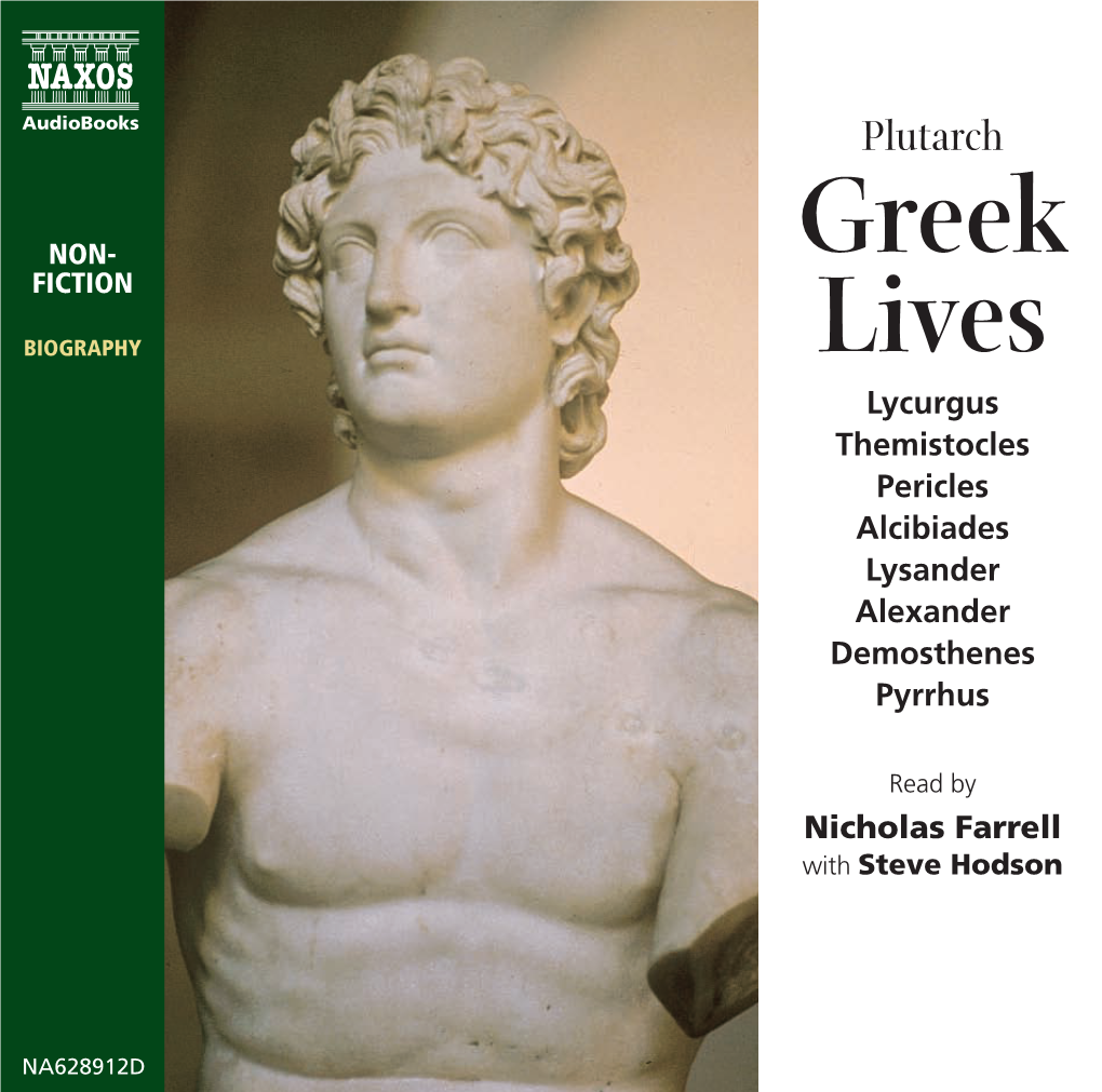 Greek Lives Booklet