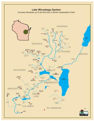 Map of the Lake Winnebago System [PDF]