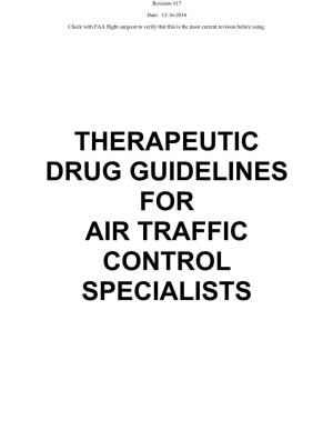 Therapeutic Drug Guidelines for ATCS