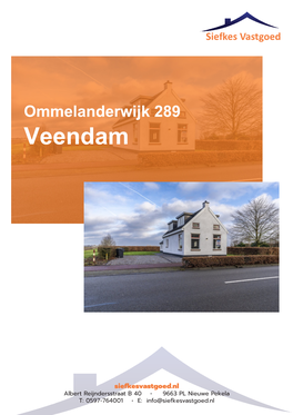 Ommelanderwijk 289 Veendam