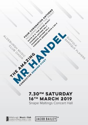 The Amazing Mr Handel Prog 16.3.19 AMC