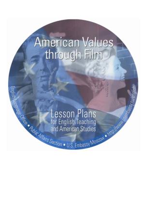 American Values Through Film: Lesson Plans for Teaching English and American Studies