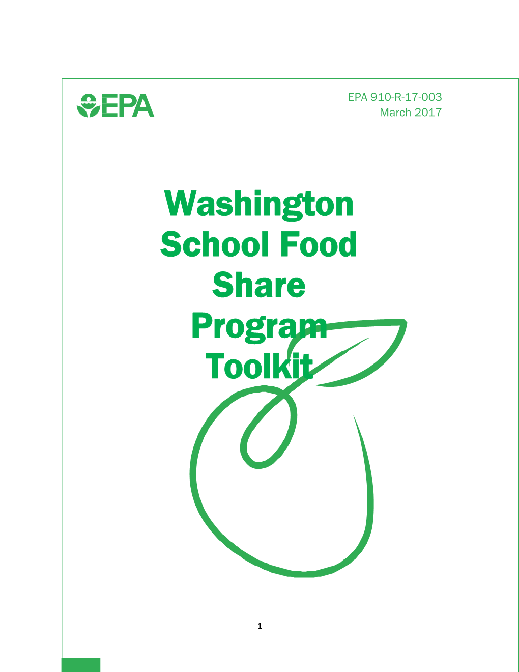 Washington School Food Share Program Toolkit