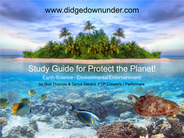 Protect the Planet Study Guide